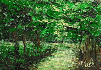 Obraz na plátně If trees could speak, 2014