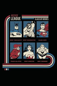 Obraz na plátně Justice League - Class of Heroes