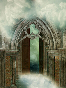 Obraz na plátně landscape 3d computer graphic