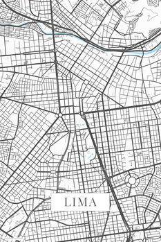 Obraz na plátně Lima white