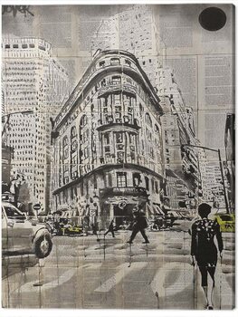 Obraz na plátně Loui Jover - Midtown Walk