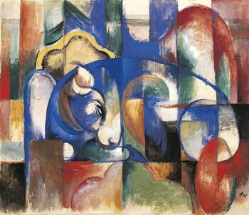 Obraz na plátně Lying Bulls