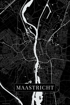 Obraz na plátně Maastricht black