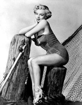 Obraz na plátně Marilyn Monroe 1952 L.A. California