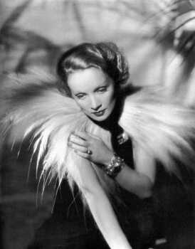 Obraz na plátně Marlene Dietrich In The 30'S