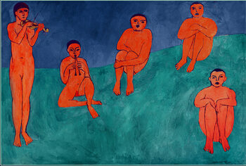 Obraz na plátně Music, 1910