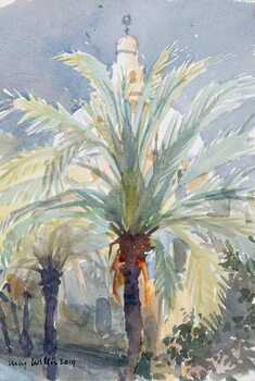Obraz na plátně Old City Palms I, Jerusalem, 2019