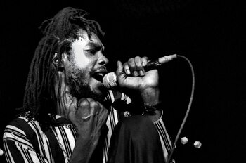Obraz na plátně Peter Tosh in concert/Roma, 1980