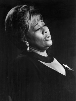 Obraz na plátně Portrait of Ella Fitzgerald, 1970s