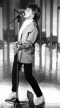 Obraz na plátně Rod Stewart , May 1984