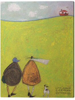 Obraz na plátně Sam Toft - Little Red Caravan on the Hill