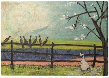 Obraz na plátně Sam Toft - Sam Toft - Doris and the Birdies