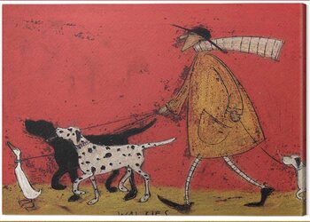 Obraz na plátně Sam Toft - Walkies