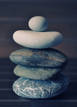 Obraz na plátně still life of pyramid of sea