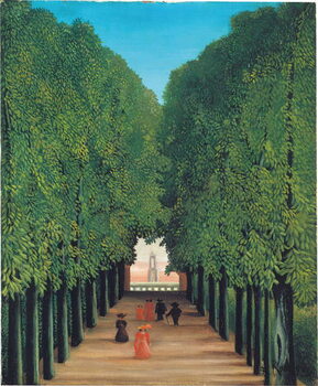 Obraz na plátně The Avenue in the Park at Saint Cloud, c.1908