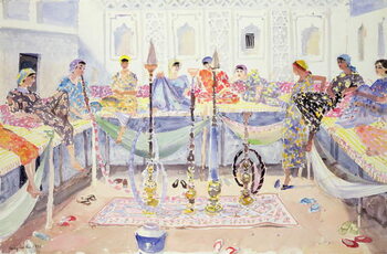 Obraz na plátně The Courtyard, 1990