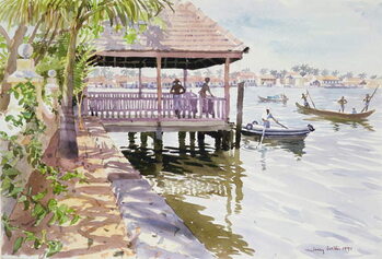 Obraz na plátně The Jetty, Cochin, 1991