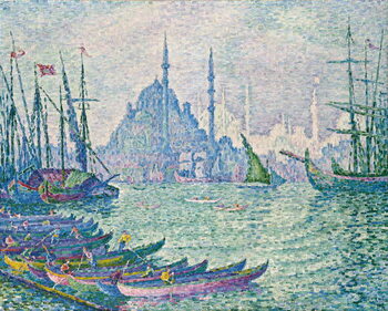 Obraz na plátně The Minarets at the Golden Horn, 1907