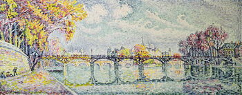 Obraz na plátně The Pont des Arts, 1928