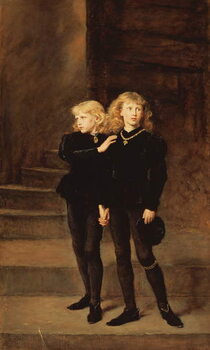 Obraz na plátně The Princes Edward and Richard in the Tower, 1878