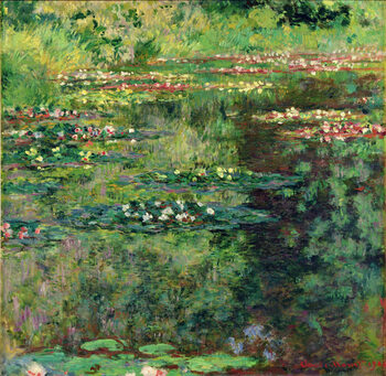 Obraz na plátně The Waterlily Pond, 1904