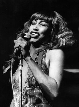 Obraz na plátně Tina Turner performing at The Harsmith Odeon for her first solo concert, London, 1978