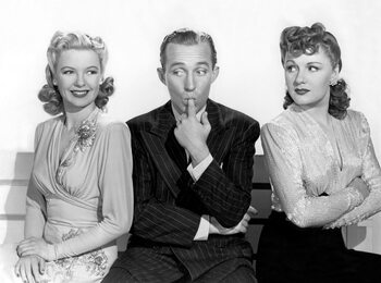 Obraz na plátně Virginia Dale, Bing Crosby And Majorie Reynolds.