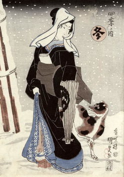 Obraz na plátně Winter, from the series 'Shiki no uchi'