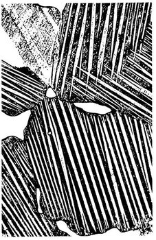 Obraz na plátně Woodcut Pattern