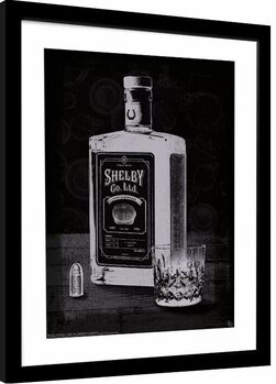 Zarámovaný plagát Peaky Blinders - Whiskey