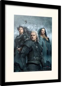 Zarámovaný plagát The Witcher - Characters