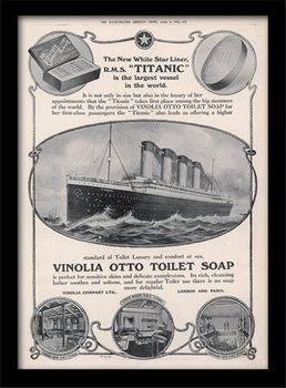 Zarámovaný plagát Titanic (4)