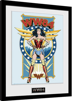 Zarámovaný plagát Wonder Woman 1984 - Comic
