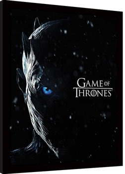 Gra o tron - The Night King oprawiony plakat
