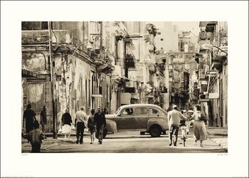 Obrazová reprodukce Lee Frost - Havana Street, Cuba