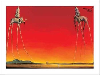 Obrazová reprodukce Les Elephants