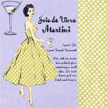 Umelecká tlač Martini Lady