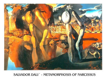 Umelecká tlač Metamorphosis of Narcissus, 1937