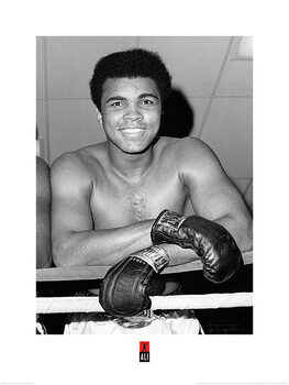 Umelecká tlač Muhammad Ali - Smile