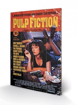 Obraz na drewnie Pulp Fiction - Cover