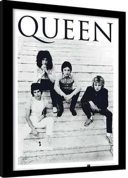 Queen - Brazil 1981 oprawiony plakat