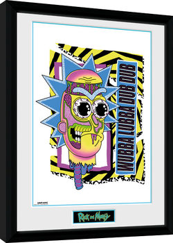 Rick and Morty - Crazy oprawiony plakat