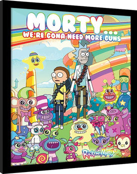  Rick and Morty – Cuteness Overload oprawiony plakat