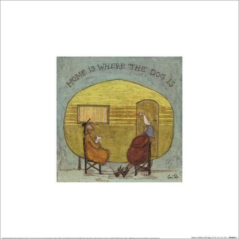 Obrazová reprodukce Sam Toft - Home is Where The Dog Is