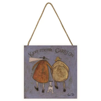 Obraz na drewnie Sam Toft - Keep Strong Carry On