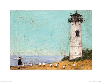 Sam Toft - Seven Sisters And A Lighthouse Obrazová reprodukcia