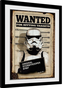 Stormtrooper - Mug Shot Zarámovaný plagát