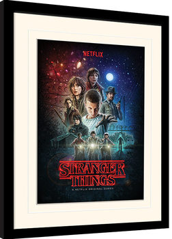 Stranger Things - One Sheet zarámovaný plakát