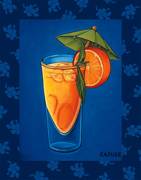 Umelecká tlač TROPICAL COCTAIL III