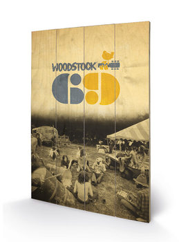 Woodstock - Woodstock 69 Obraz na drewnie Obraz na drewnie Woodstock - Woodstock 69
